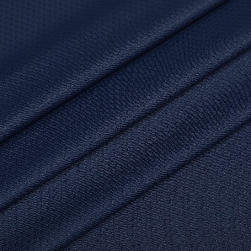 APJ1015 Warp Knitted Rubik's Cube Periksa Jacquard Kain Atas Elastis Rajutan