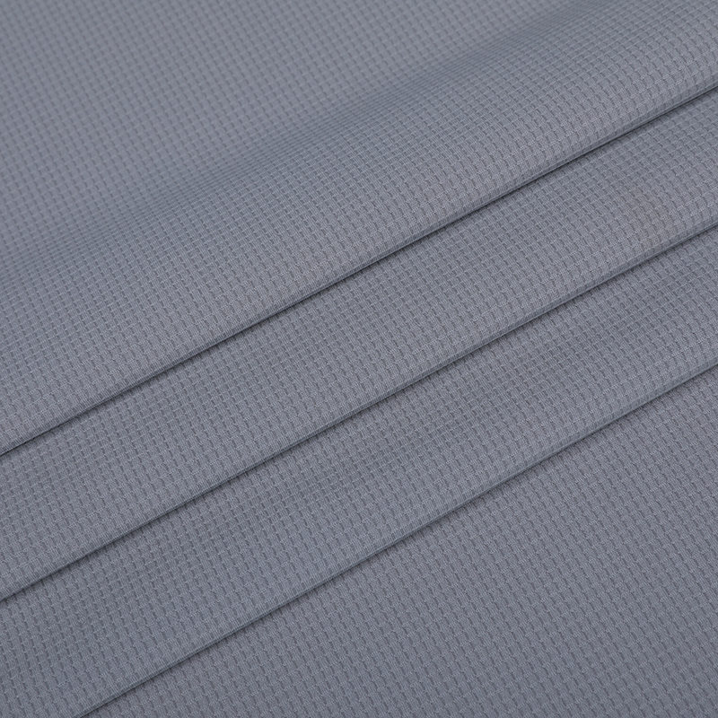 APS1106 Warp Knitted Polyester Ammonia Small Check Jacquard Casual Clothing Fabric