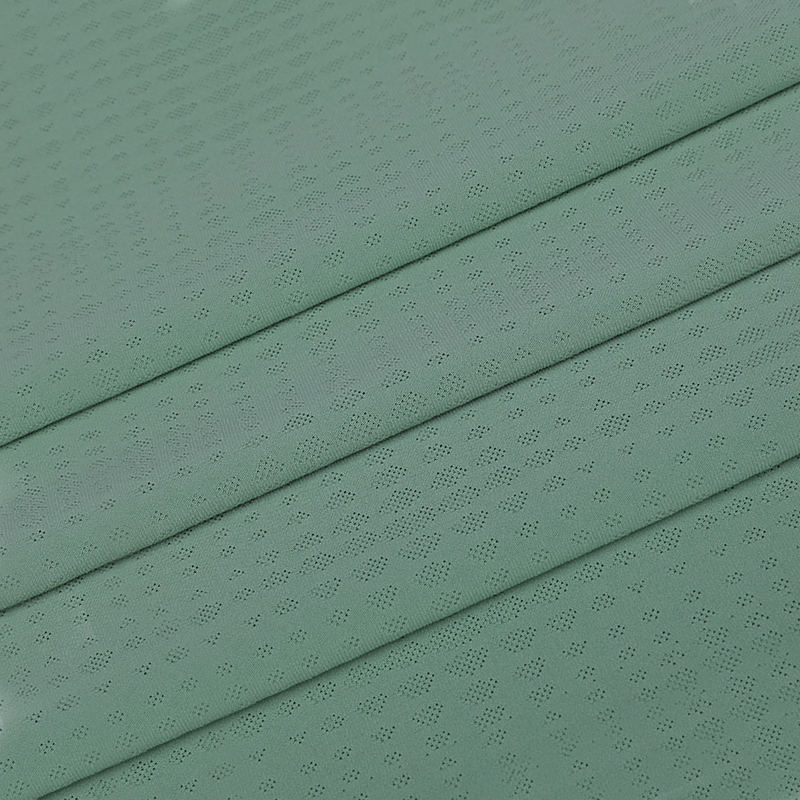 Bpj1353-2 warp rajutan pbt kain brokat amonia jacquard polo kemeja kain